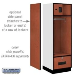 Salsbury Industries® Cherry 24 Inch Wide Designer Wood Open Access Locker 13 Salsbury Industries® Cherry 24 Inch Wide Designer Wood Open Access Locker -Whirlpool Shop 621179 w DetailedProductView1 Lg