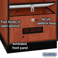Salsbury Industries® Cherry 24 Inch Wide Designer Wood Open Access Locker 14 Salsbury Industries® Cherry 24 Inch Wide Designer Wood Open Access Locker -Whirlpool Shop 621179 w DetailedProductView2 Lg