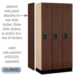 Salsbury Industries® Mahogany Wide-Designer Wood Locker 6 Feet X 18 Inches -Whirlpool Shop 621185 w DetailedProductView1 Lg