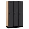 Salsbury Industries® Black Single Tier Designer Wood Locker 6 Feet X 18 Inches 2 Salsbury Industries® Black Single Tier Designer Wood Locker 6 Feet X 18 Inches -Whirlpool Shop 621193 w MainProductImage Lg