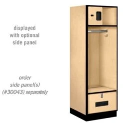 Salsbury Industries® 24 Inch Wide Designer Wood Open Access Locker -Whirlpool Shop 621207 w AlternateImageView Lg