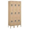 Salsbury Industries® Tan-Triple Tier Standard Metal Locker-6 Feet X 12 Inches 1 Salsbury Industries® Tan-Triple Tier Standard Metal Locker-6 Feet X 12 Inches -Whirlpool Shop 621216 w MainProductImage Lg