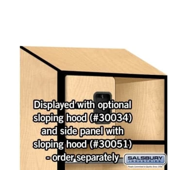 Salsbury Industries® Designer Wood Open Access Locker 6 Feet X 18 Inches 11 Salsbury Industries® Designer Wood Open Access Locker 6 Feet X 18 Inches - Image 9