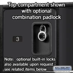 Salsbury Industries® Black 24 Inch Wide Designer Wood Open Access Locker -Whirlpool Shop 621309 w DetailedProductView4 Lg