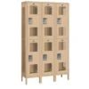 Salsbury Industries® Double Tier-Tan-Vented Metal Locker 6 Feet X 15 Inches -Whirlpool Shop 621357 w MainProductImage Lg