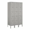 Salsbury Industries® Gray-Five Tier Box-Standard Metal Locker 5 Feet X 15inches 1 Salsbury Industries® Gray-Five Tier Box-Standard Metal Locker 5 Feet X 15inches -Whirlpool Shop 621365 w MainProductImage Lg