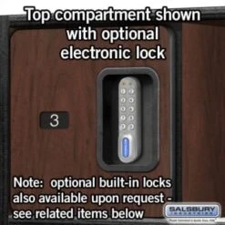 Salsbury Industries® Mahogany Designer Wood Open Access Locker 6feet X 18inches 17 Salsbury Industries® Mahogany Designer Wood Open Access Locker 6feet X 18inches -Whirlpool Shop 621415 w DetailedProductView5 Lg