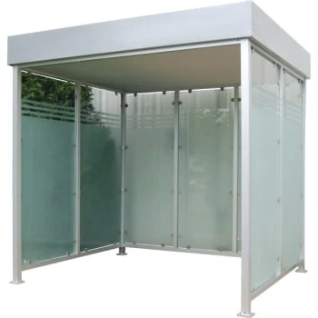Vestil Storage Building - Single - Galvanized 5 Vestil Storage Building - Single - Galvanized - Image 3