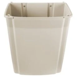 Rubbermaid Slim Jim 15 Gallon Wall Mount Trash Can (Beige) -Whirlpool Shop 655753 v DetailedProductView4 Lg