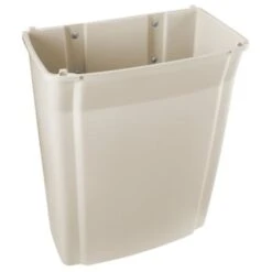 Rubbermaid Slim Jim 15 Gallon Wall Mount Trash Can (Beige) -Whirlpool Shop 655753 v DetailedProductView5 Lg