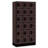 Salsbury Industries® Six Tier Locker, Mahogany Wood, 3 Wide 2 Salsbury Industries® Six Tier Locker, Mahogany Wood, 3 Wide -Whirlpool Shop 733968 PT Lg