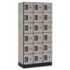 Salsbury Industries® Six Tier Locker, Gray Wood, 3 Wide -Whirlpool Shop 733970 PT Lg