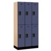 Salsbury Industries® Designer Two Tier Wood Locker, Blue, 3-Wide 1 Salsbury Industries® Designer Two Tier Wood Locker, Blue, 3-Wide -Whirlpool Shop 735154 w MainProductImage Lg