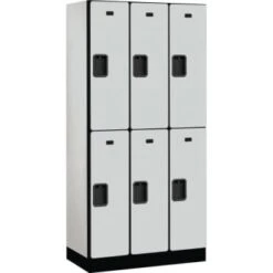 Salsbury Industries® Designer Two Tier Wood Locker, Gray, 3-Wide 5 Salsbury Industries® Designer Two Tier Wood Locker, Gray, 3-Wide -Whirlpool Shop 735155 V PT Lg
