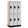 Salsbury Industries® Designer Two Tier Wood Locker, Gray, 3-Wide 2 Salsbury Industries® Designer Two Tier Wood Locker, Gray, 3-Wide -Whirlpool Shop 735155 w MainProductImage Lg