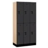 Salsbury Industries® Two Tier Locker, Black Wood, 3 Wide 2 Salsbury Industries® Two Tier Locker, Black Wood, 3 Wide -Whirlpool Shop 735158 w MainProductImage Lg