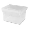 Lorell® Clear Plastic Letter/legal File Storage Box -Whirlpool Shop 739611 w MainProductImage BUS Lg