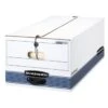 Bankers Box® Stor/file White/blue Legal Storage Box, Case Of 12 -Whirlpool Shop 739629 w MainProductImage BUS Lg
