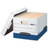 Bankers Box® R-Kive White/blue 60% Recycled Storage Box, Case Of 12 2 Bankers Box® R-Kive White/blue 60% Recycled Storage Box, Case Of 12 -Whirlpool Shop 739638 w MainProductImage BUS Lg