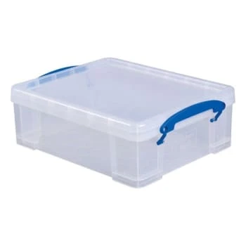 Really Useful Boxes® Clear Plastic Storage Box 3 Really Useful Boxes® Clear Plastic Storage Box