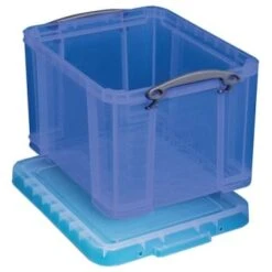 Really Useful Box® 32 Liter Blue Plastic Storage Box