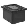 Office Depot® Black Plastic Letter And Legal File Tote -Whirlpool Shop 739667 w MainProductImage BUS Lg