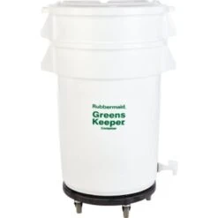 Rubbermaid 32 Gallon Vegetable Crisper Container W/ Lid And Dolly