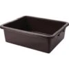 Rubbermaid 7.6 Gallon Polyethylene Undivided Bus/Utility Box (Brown) (6-Pack) -Whirlpool Shop 745890 V Lg