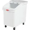 Rubbermaid 30.8 Gallon Rectangle Ingredient Storage Bin W/ Sliding Lid And Scoop