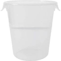 Rubbermaid 8 Qt Polypropylene Round Food Storage Container (12-Pack)