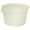 Rubbermaid 12 Qt Polyethylene Round Food Storage Container (White) (6-Pack) 1 Rubbermaid 12 Qt Polyethylene Round Food Storage Container (White) (6-Pack) -Whirlpool Shop 745920 WebOnly Lg