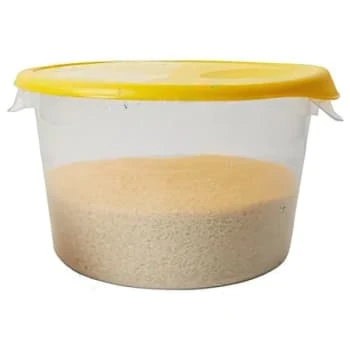Rubbermaid 12 Qt Polypropylene Round Food Storage Container (Clear) (6-Pack) 4 Rubbermaid 12 Qt Polypropylene Round Food Storage Container (Clear) (6-Pack) - Image 2
