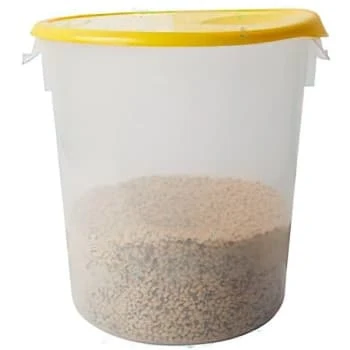 Rubbermaid 22 Qt Polypropylene Round Food Storage Container (Clear) (6-Pack) 5 Rubbermaid 22 Qt Polypropylene Round Food Storage Container (Clear) (6-Pack) - Image 3