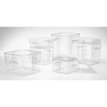 Rubbermaid 2 Qt Polycarbonate Square Storage Container (12-Pack) 7 Rubbermaid 2 Qt Polycarbonate Square Storage Container (12-Pack) - Image 5