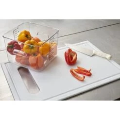 Rubbermaid 12 Qt Polycarbonate Square Food Storage Container W/ Liter (6-Pack) -Whirlpool Shop 745932 w DetailedProductView2 Lg