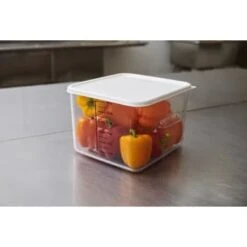 Rubbermaid 12 Qt Polycarbonate Square Food Storage Container W/ Liter (6-Pack) -Whirlpool Shop 745932 w DetailedProductView5 Lg