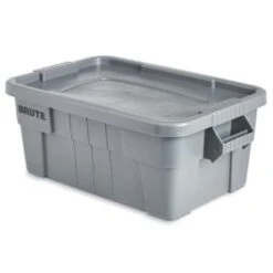 Rubbermaid 14 Gallon Plastic Rectangle Storage Tote W/ Lid (6-Pack) -Whirlpool Shop 745951 w DetailedProductView2 Lg