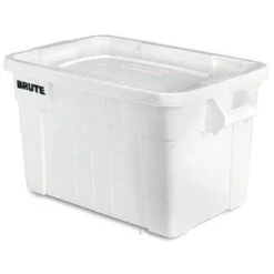 Rubbermaid 20 Gallon Brute Storage Tote W/ Lid (White) (6-Pack) -Whirlpool Shop 745954 w DetailedProductView2 Lg