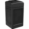 Commercial Zone Products Polytec 42 Gallon Square Waste Container (Black) 1 Commercial Zone Products Polytec 42 Gallon Square Waste Container (Black) -Whirlpool Shop 761857 V Lg