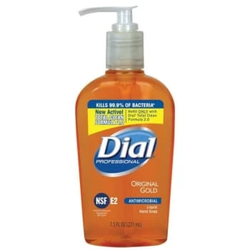 Dial 7.5 Oz Gold Antimicrobial Liquid Hand Soap (Floral) (12-Carton) 3 Dial 7.5 Oz Gold Antimicrobial Liquid Hand Soap (Floral) (12-Carton)