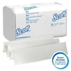 Scott 1-Ply Slim-Fold Paper Towels (90-Pack) (White) -Whirlpool Shop 778936 w DetailedProductView3 Lg