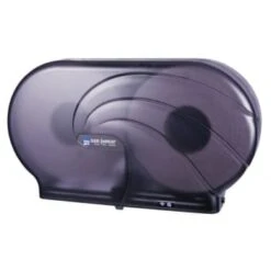 San Jamar Oceans 2-Roll Toilet Paper Dispenser (Pearl Black) -Whirlpool Shop 779051 w DetailedProductView2 Lg