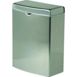 Bobrick® Surface-Mount Sanitary Napkin/tampon Waste Bin (Stainless Steel)