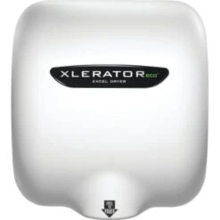 XLERATOReco® No Heat Hand Dryer White Epoxy Painted Metal Cover 110-120V