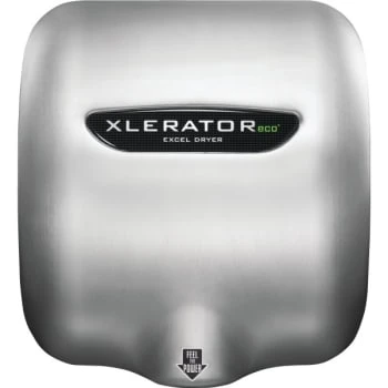 Xleratoreco® No Heat Hand Dryer Brushed Stainless Steel Cover 110-120v 3 Xleratoreco® No Heat Hand Dryer Brushed Stainless Steel Cover 110-120v