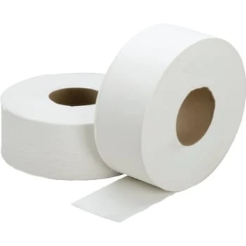 Jumbo Roll Toilet Tissue 1-Ply 3.7"w X 2000'l, Box Of 12 3 Jumbo Roll Toilet Tissue 1-Ply 3.7"w X 2000'l, Box Of 12