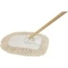 Maintenance Warehouse® Cotton Triangle Cut-End Dust Mop W/ 55 In Wood Handle (2-P