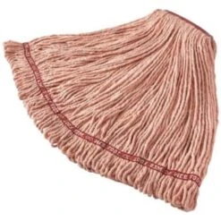 Rubbermaid Commercial Web Foot Orange Blend Shrinkless Wet String Mop Head