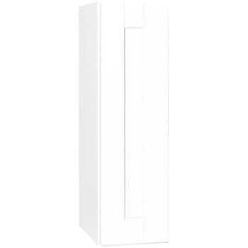Hampton Bay Shaker Assem 9 In X 30 In X 12 In Wall Kitchen Cabinet Satin White 3 Hampton Bay Shaker Assem 9 In X 30 In X 12 In Wall Kitchen Cabinet Satin White