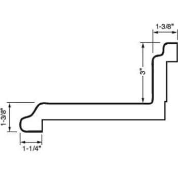 Vt Industries Typhoon Gold Valencia Kitchen End Cap Kit 4 Vt Industries Typhoon Gold Valencia Kitchen End Cap Kit - Image 2